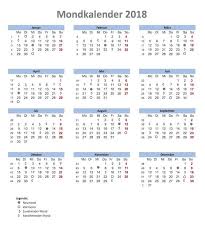 Mondkalender Vollmondkalender 2018 Schweiz Mondkalender Vollmond Kalender Kalender
