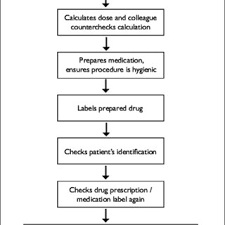 Flow Chart Shows The Standard Operating Procedure Of The