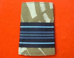 RAF Squadron Leader Rank Slides ( RAF Officers Combat 95 Sand DPM )