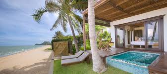 Bill Coo Coast Suites Leading Hotels Of The World Luxury Accommodation In Pranburi Aleenta Hua Hin Resort Spa Pool Spa Pool Modern Courtyard