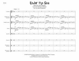 Learn the names of the notes that are written on the lines. Under The Sea For Steel Band By Alan Menken Digital Sheet Music For Score Set Of Parts Download Print H0 162721 881407 Sheet Music Plus