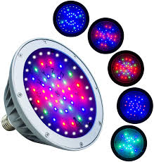 Amazon Com Waterproof Led Pool Light Bulb For Inground Swimming Pool 120v 40watt Color Changing Fit In For Pentair And Hayward Pool Light Fixtures 120v Rgb White Home Improvement