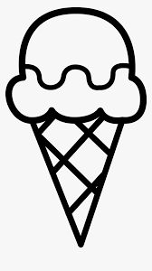 Illustration of colorful or black and white ice cream for coloring book. Ice Cream Cone Clipart Png Download Ice Cream Clipart Black And White Png Transparent Png Transparent Png Image Pngitem