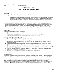 If plants and animals are so similar on a cellular level, why do they seem so different when you take a couple steps back? Mitosis And Meiosis