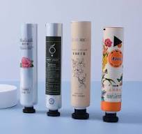 Hot Stamping Soft Plastic Cosmetic Hand Cream Packaging Tube Custom ABL  Octagonal Cap Squeeze Lotion Hand Cream Cosmetic Tube