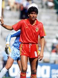 World Cup Finals Second Phase Leon Mexico 15th June Belgium 4 V Ussr 3 Belgium S Enzo Scifo World Cup Final World Cup Fifa World Cup