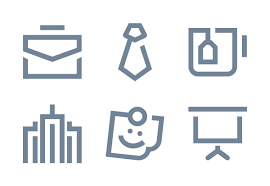 Business And Office Ad Paid Paid Office Business In 2020 Computer Icon Icon Icon Set