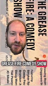 See me this Friday, August 1st at The Drawing Board, The Grease Fire Comedy  Show! #stl #stlouis #stlcomedy #do314 #comedy