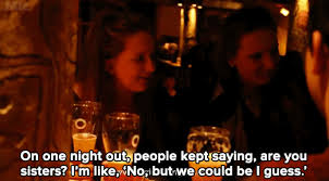 3 twin authors and writers; Mic Dopplegangers Twin Strangers Gif Find On Gifer
