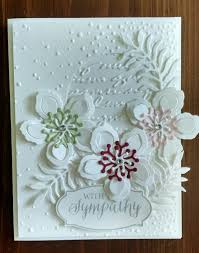 With Sympathy For Gdp042 Sympathy Cards Handmade Sympathy Cards Flower Cards