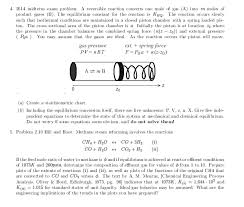 Chemical Reaction Engineering Problems Mainly Fro
