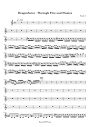 Dragonforce - Through Fire and Flames Sheet Music - Dragonforce ...