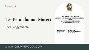 Salah satu soal ujian yang dapat dipelajari yaitu soal un bahasa indonesia smp tahun 2012 2013 yang akan dibagikan sekarang ini. Kunci Jawaban Soal Tpm Aspd Smp Kota Yogyakarta 2021 Tahap 2 Giri Widodo