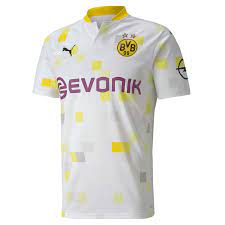 Browse kitbag for official borussia dortmund kits, shirts, and borussia dortmund football kits! Men S Replica Puma Borussia Dortmund Third Away Cup Jersey 20 21 Soccer Com In 2021 Borussia Dortmund Dortmund Soccer Jersey