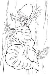 There are tons of great resources for free printable color pages online. Ice Age Coloring Pages Dibujo Para Imprimir Scrats Acorn Ice Age Coloring Pages Dibujo Para Imprimir