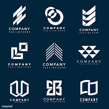Download Premium Vector Of Set Of Company Logo Design Ideas Vector 495821 Company Logo Design Logo Design Company Logo