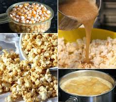 Ingredients 125g De Mais A Eclater 1 Cuil A Soupe D Huile De Mais Le Caramel 325g De Sucre Semoule 38g Beurre Recettes De Cuisine Recette Caramel Sale