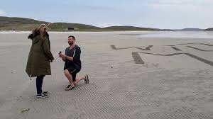 Start your trip in a smart way by saving money and booking your airport shuttle trip online in advance. Marriage Proposal At Famous Scottish Beach Airport Bbc News