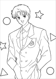 Learn how to draw various figures and cartoon characters, based on age learn to draw flowers and plants and free coloring pages,free printable kids coloring pictures,free coloring books. Anime Coloring Page For Kids Coloringbay