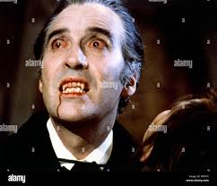 Christopher lee dracula film hi-res stock photography and images