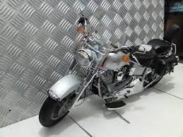 Miniatura Moto Harley Davidson Fat Boy 1990 Escala 1 4