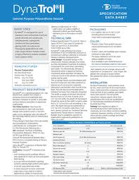 Dynatrol Ii General Purpose Polyurethane Sealant