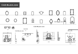 Wall decoration cad blocks free download. Mirror Cad Block Free Download