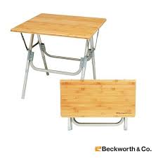 Halfflip Bamboo Portable Folding Picnic Table With Adjustable Height Proyectos Bricolage