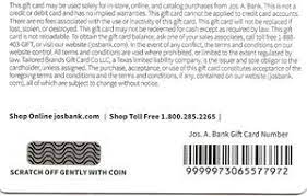 Maybe you would like to learn more about one of these? Gift Card Gold Embosed On Black Card Jos A Bank United States Of America Jos A Bank Col Us Jab 001