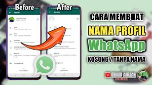 Maybe you would like to learn more about one of these? Cara Membuat Nama Whatsapp Kosong Youtube