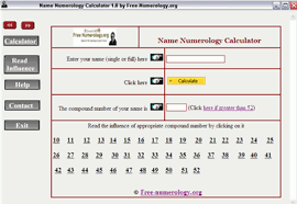 name numerology calculator instantly check your names