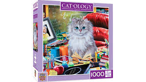 They offer a higher level of difficulty. Buy Masterpieces Cat Ology Einstein 1 000 Piece Jigsaw Puzzle Harvey Norman Au