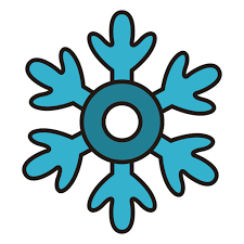 Cartoon snowflakes collection 1 royalty free vector image. Snowflake Cartoon Icon 30 Transparent Png Svg Vector File