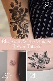 Here you can explore hq flower tattoo transparent illustrations, icons and clipart with filter setting like size, type, color etc. Vintage Flower Tattoo Ideas For Old Souls Tattooglee