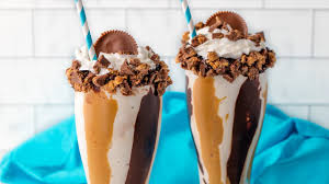 How to make a milkshake with any ice cream, any toppings, any time. The Stay At Home Chef Chocolate Peanut Butter Swirl Milkshakes Facebook