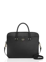 Kate Spade 13 Saffiano Laptop Bag In Black Modesens Kate Spade Laptop Bag Laptop Bag Kate Spade Laptop