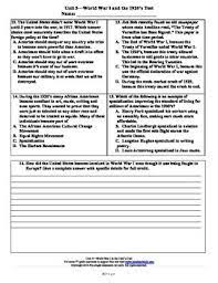 Building weapons to prepare a country. World War I The 1920 S Test 5th Grade Social Studies By Jonathan Feicht