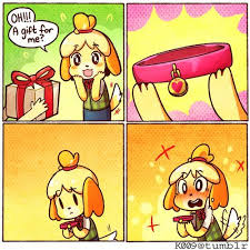 Isabelle Animal Crossing Comic Shiver Animal Crossing Comic Drawing Comics Art Animal Crossing Animal Crossing Funny Animal Crossing Game