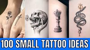 Small tattoos can be done in black and grey ink or in a variety of colors, it really is all up to you. 100 Best Small Tattoos Most Unique Trendy Small Tattoo Designs Youtube