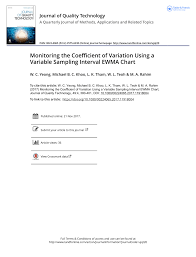 Pdf Monitoring The Coefficient Of Variation Using A