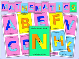 A b c d e f g h i j k l m n o p q r s t u v w x y z. Alphabet Display Colourful Symmetry Letters In Different Sizes Teaching Resources