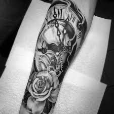 When you look at the compilation of these designs below, you'll see why. Clock And Rose Tattoo Designs Elegant Arts Tattoo