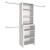 Plywood Closet Organizer