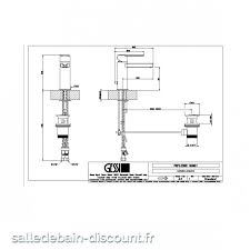 Gessi Riflessi 34901 Finition Chromee Mitigeur Lavabo Avec Vidage