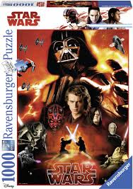 Bonus poster included for help in solving; Die Dunkle Seite Von Star Wars 1000 Teile Ravensburger Puzzle Online Kaufen