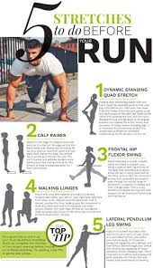5 Stretches In 5 Minutes Prime Your Muscles For A Safer More Efficient Walk Or Run Gymguider Com In 2020 Before Running Running Workouts Workout Warm Up