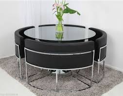Round Glass Dining Table And Chair Set Hideaway Glass Round Dining Table Glass Dining Table Set Glass Dining Table