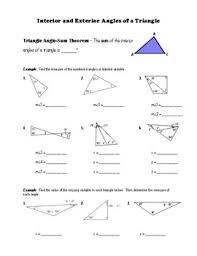 Easily 3 gina wilson quiz 11 probability gina wilson precal quiz 5 3 gina wilson. Interior And Exterior Angles Of Triangles Worksheets Teaching Resources Tpt