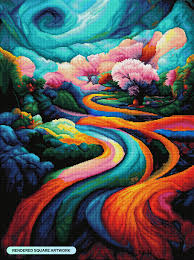 Dreamscape Diamond Painting Kit – Diamond Art Club