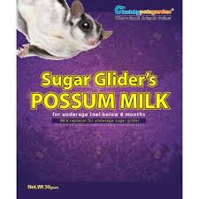 The common name refers to its predilection for sugary foods such as sap and nectar and its ability to glide through the air, much like a flying squirrel. Sugar Glider S Possum Milk 50g Shopee Malaysia